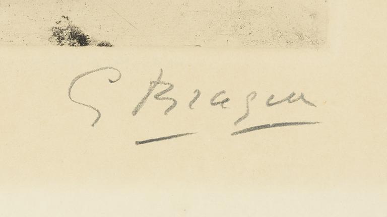 Georges Braque, "Char blanc" (Char IV).