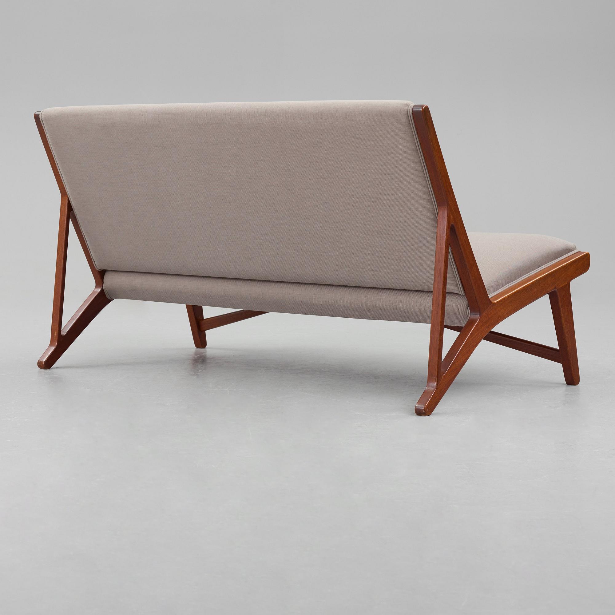 Hans J. Wegner, a "Jh-555", sofa, by Johannes Hansen, Denmark 1950-60's.