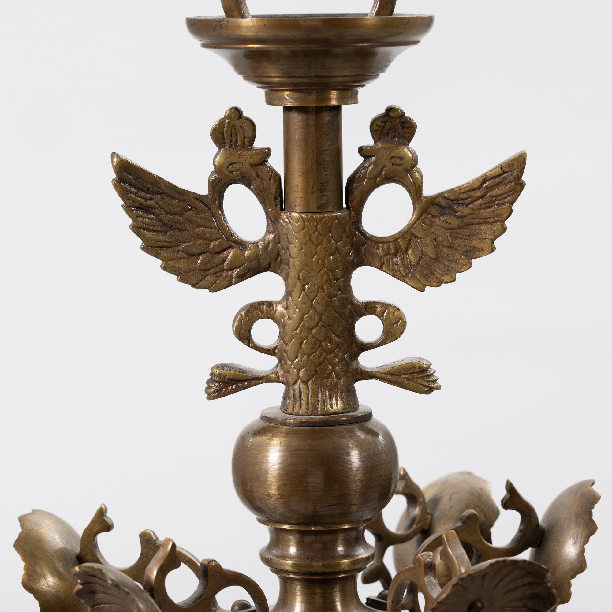 Takkrona, 1800-tal.