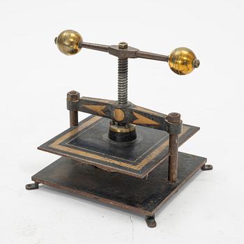 Book press, 19th century.