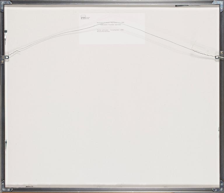 Tuula Lehtinen, etsning, akvatint, signerad och daterad 1990, numrerad 10/50.