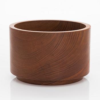 Bertel Gardberg, a teak wood serving bowl, marked BG Finland.