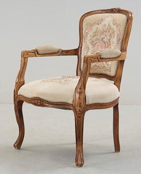 KARMSTOL, Louis XVI-stil, 1900-tal.