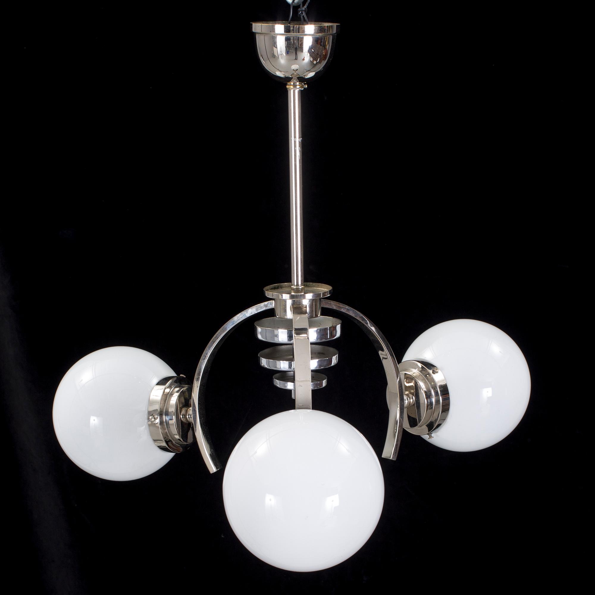 TAKLAMPA, art deco, 1930-tal.