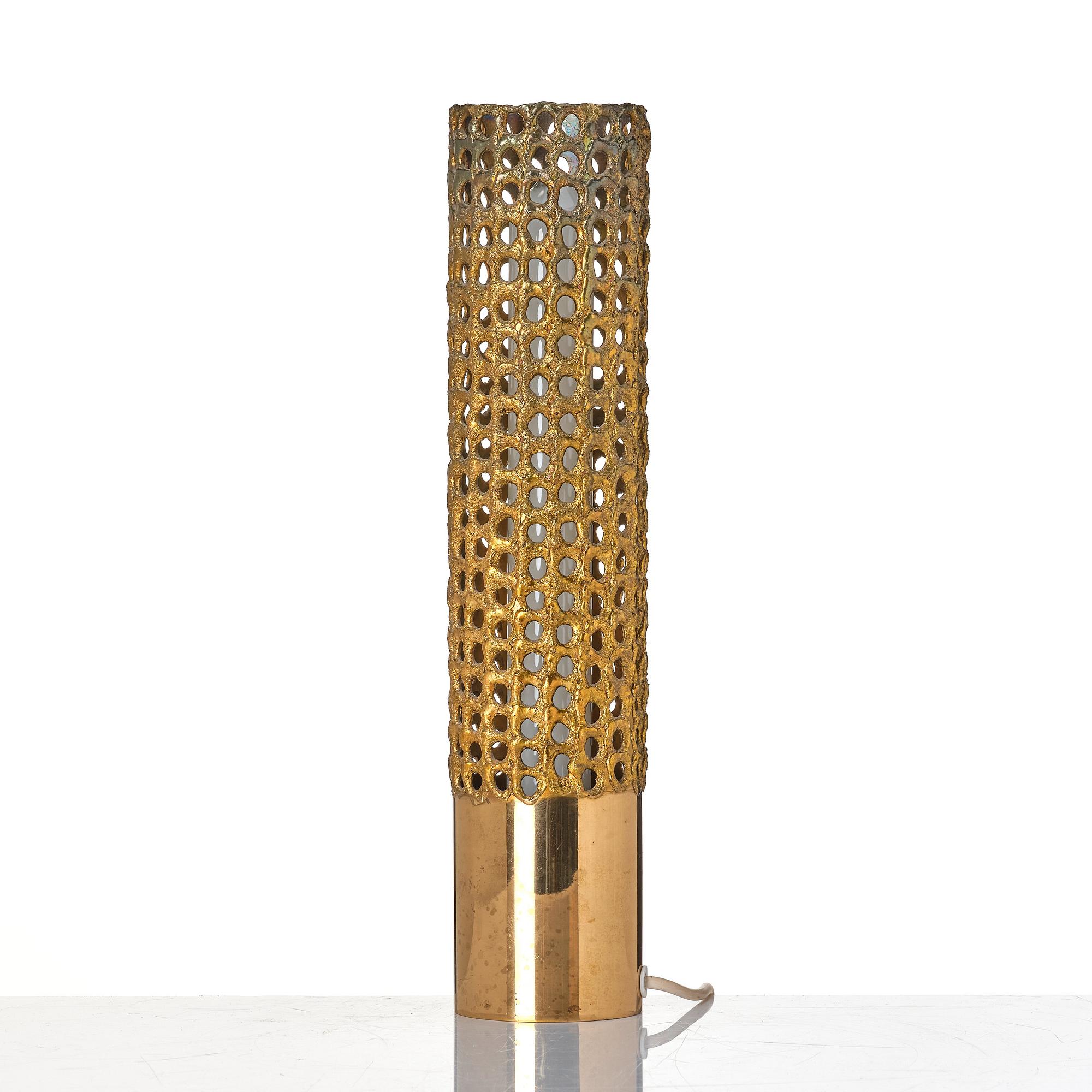 Pierre Forssell, a table lamp, Skultuna, Sweden, 1987.