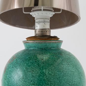 Wilhelm Kåge, bordslampa, "Argenta", Gustavsberg.