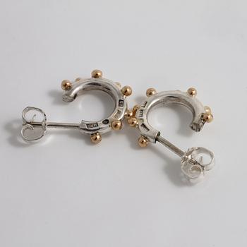 MICHAEL PERSSON CARLING, MPC jewellery, Göteborg, 2004 & 2008, ring samt örhängen.