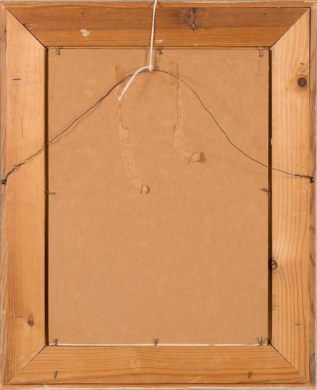 Elvi Maarni, sekatekniikka, signeerattu.