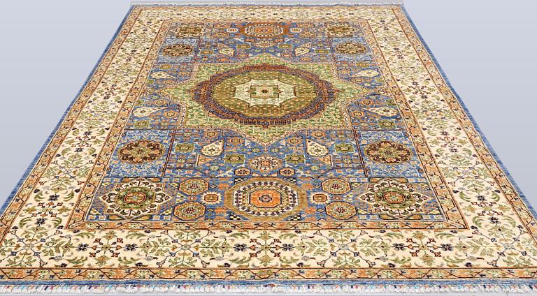 Matta, Ziegler design s.k. Mamluk, ca 290 x 197 cm.