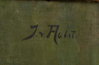 Johan von Holst, Hundporträtt, Boxer.