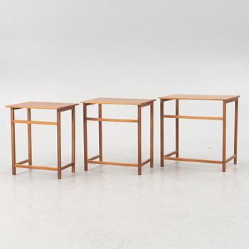 Josef Frank, satsbord, 3 delar, modell 618, Firma Svenskt Tenn, före 1985.