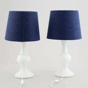 A pair of table lamps, Luxus, Vittsjö.