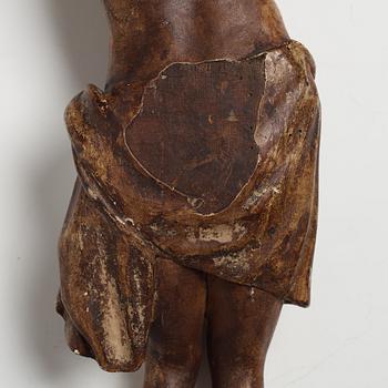 An 18th / 19th century wooden sculpture.