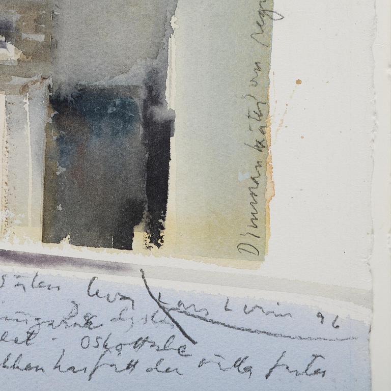 Lars Lerin, Untitled.
