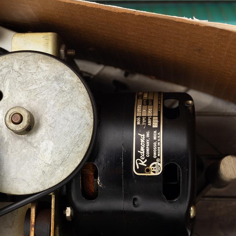 Jukebox, Wurlitzer, modell 2104, Rudolph Wurlitzer Company, North Tonawanda, New York, USA, 1957.