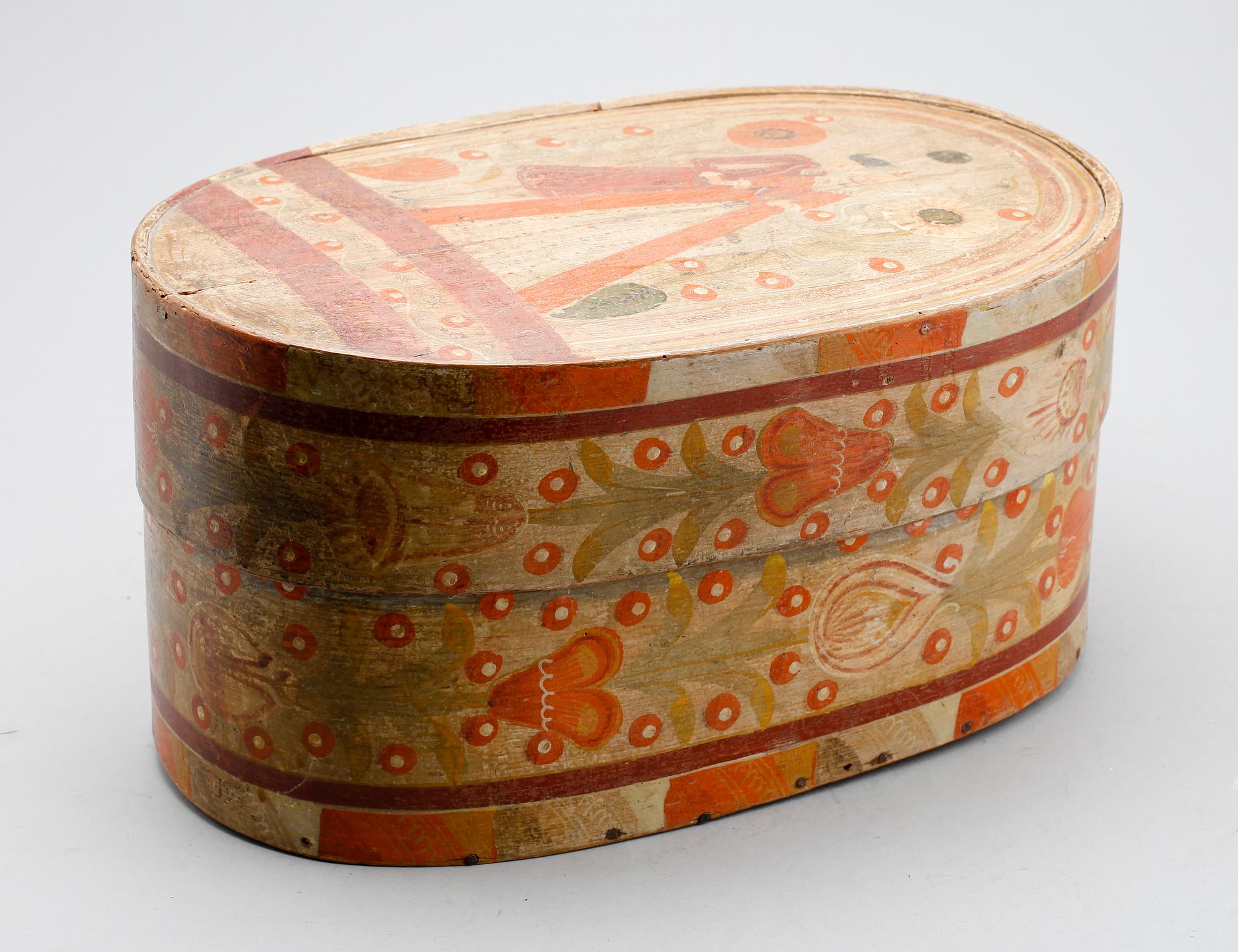 SVEPASK, bemålad, Tyskland, 1700-/1800-tal.