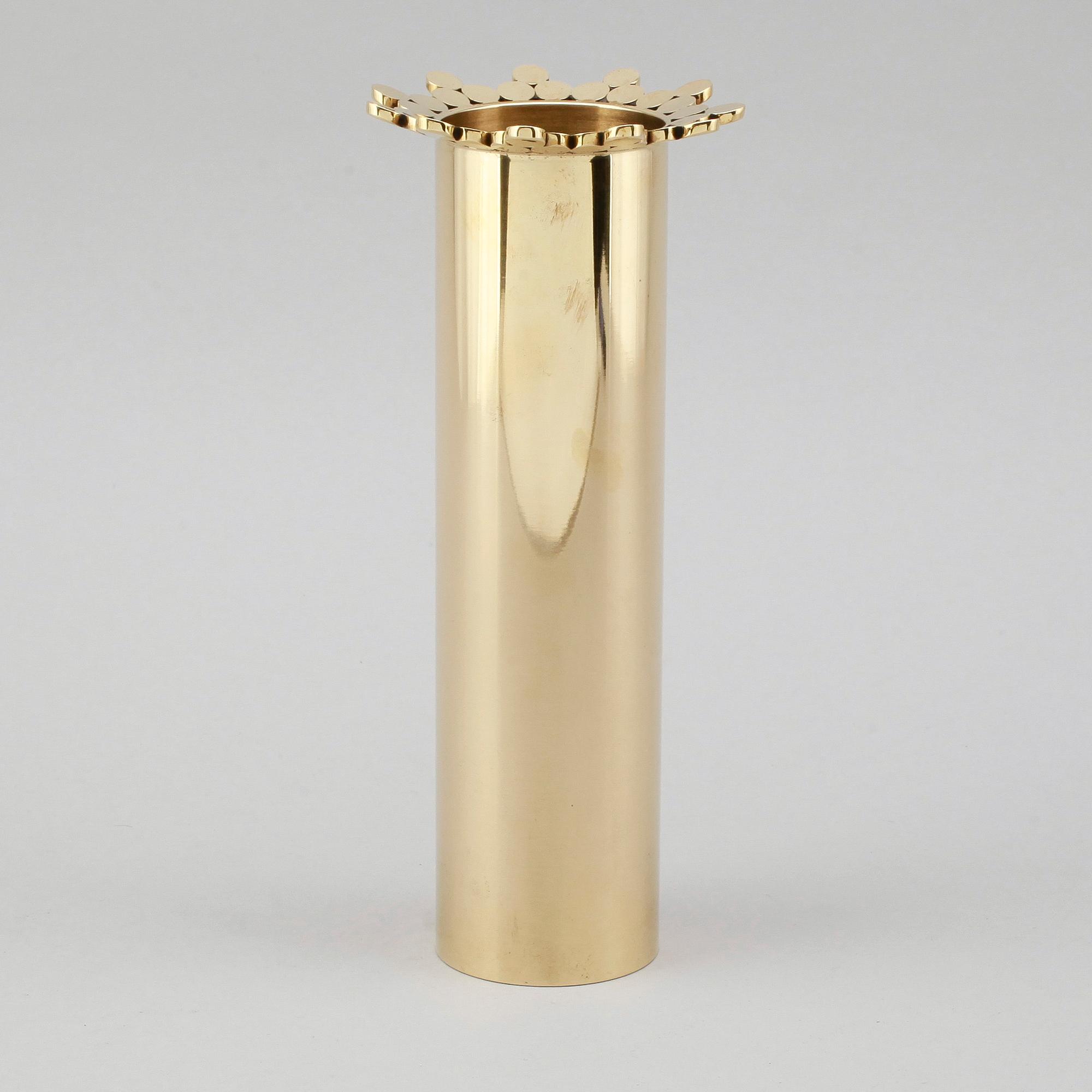 VAS, mässing, Pierre Forsell, Skultuna Bruk, 1900-talets andra hälft.