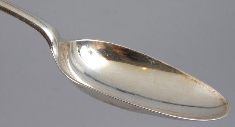 SKED, silver, Lars (Lorenz) Boye, 1770. Vikt 60 gram.