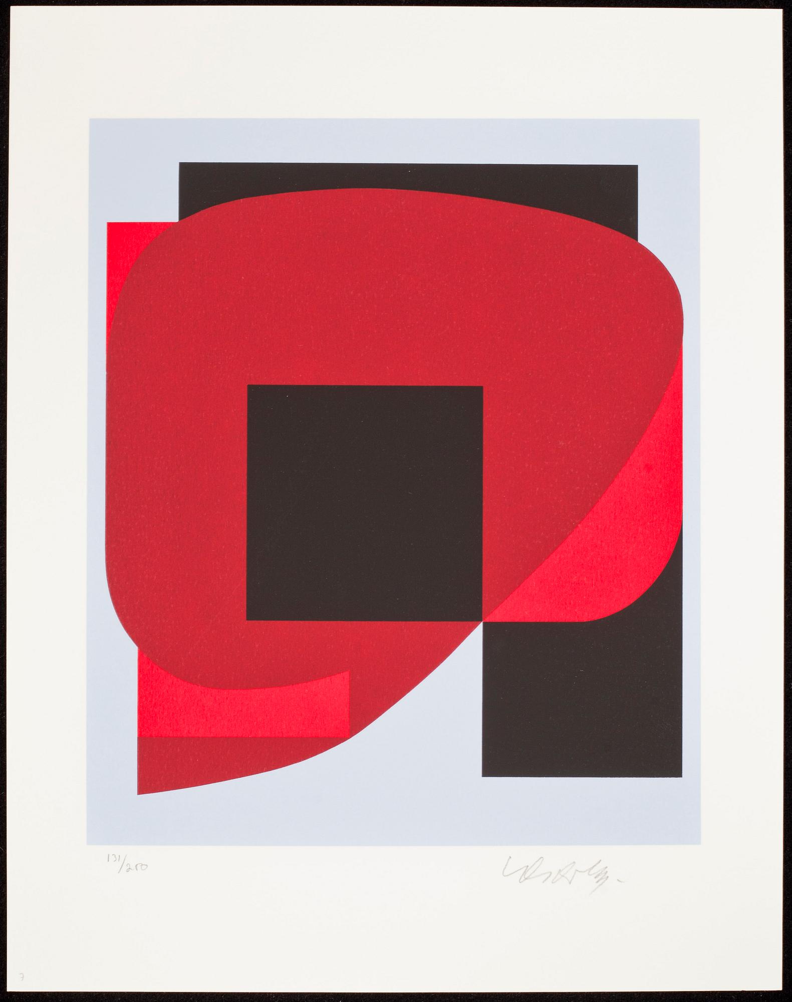 VICTOR VASARELY, mapp med 7 färgserigrafier, signerade o numrerade 131/250.