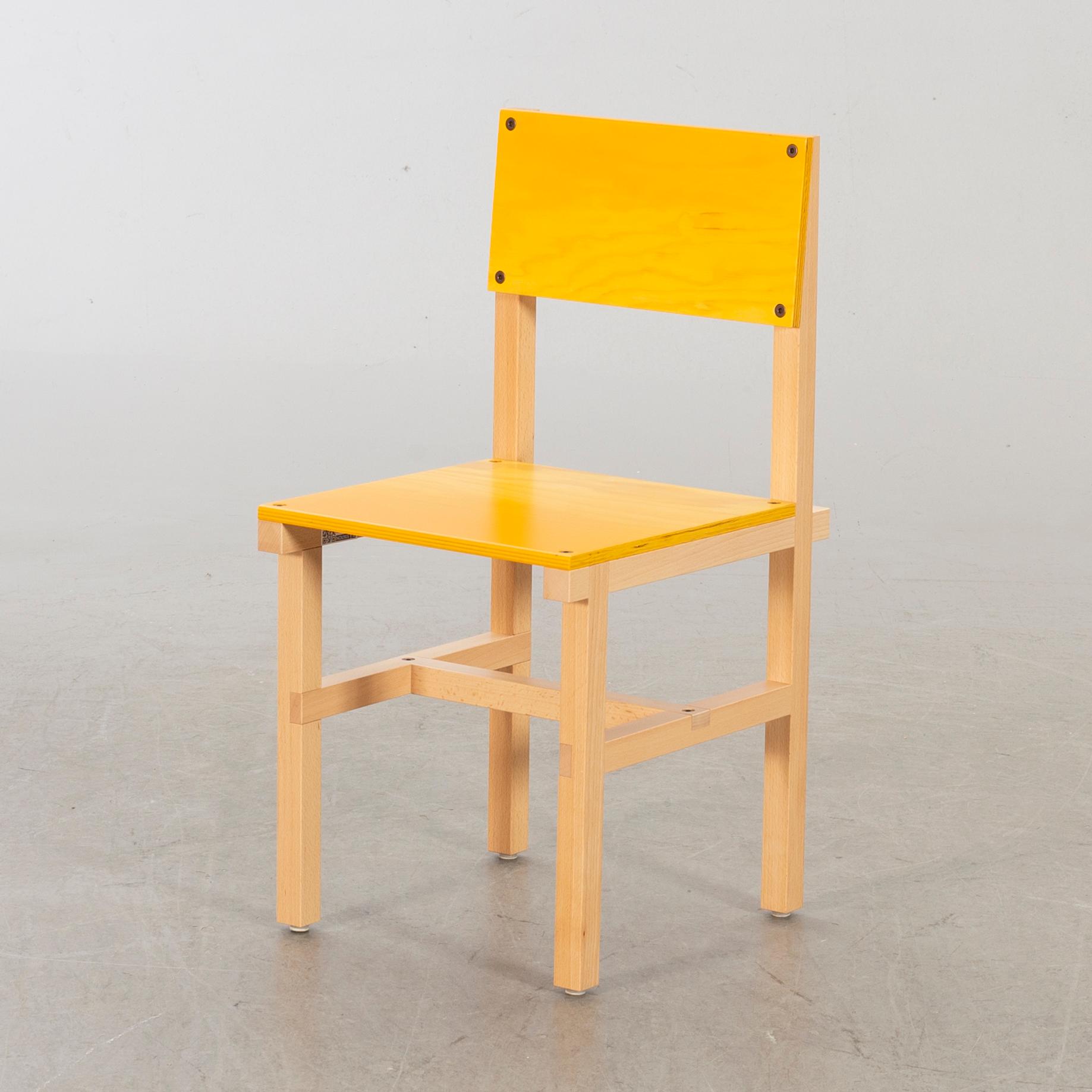 FREDRIK PAULSEN, "Röhsska"Designbaren, chair, Blå Station 2020, Chair 26/102.