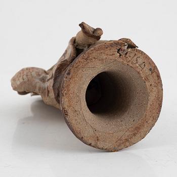 Lisa Larson, a unique chamotte stoneware sculpture.