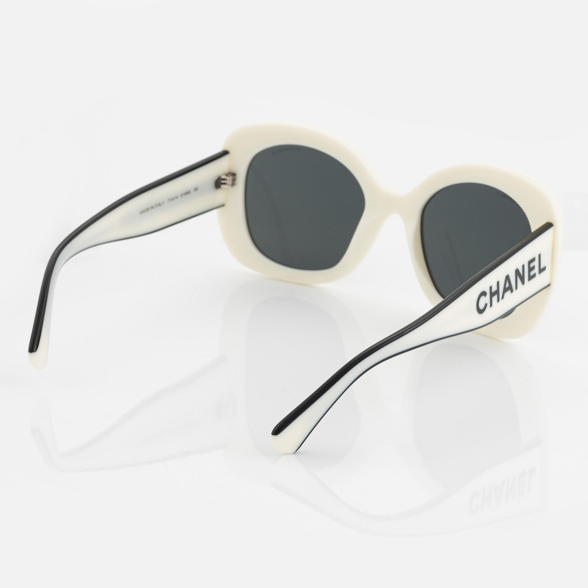 Chanel, sunglasses.