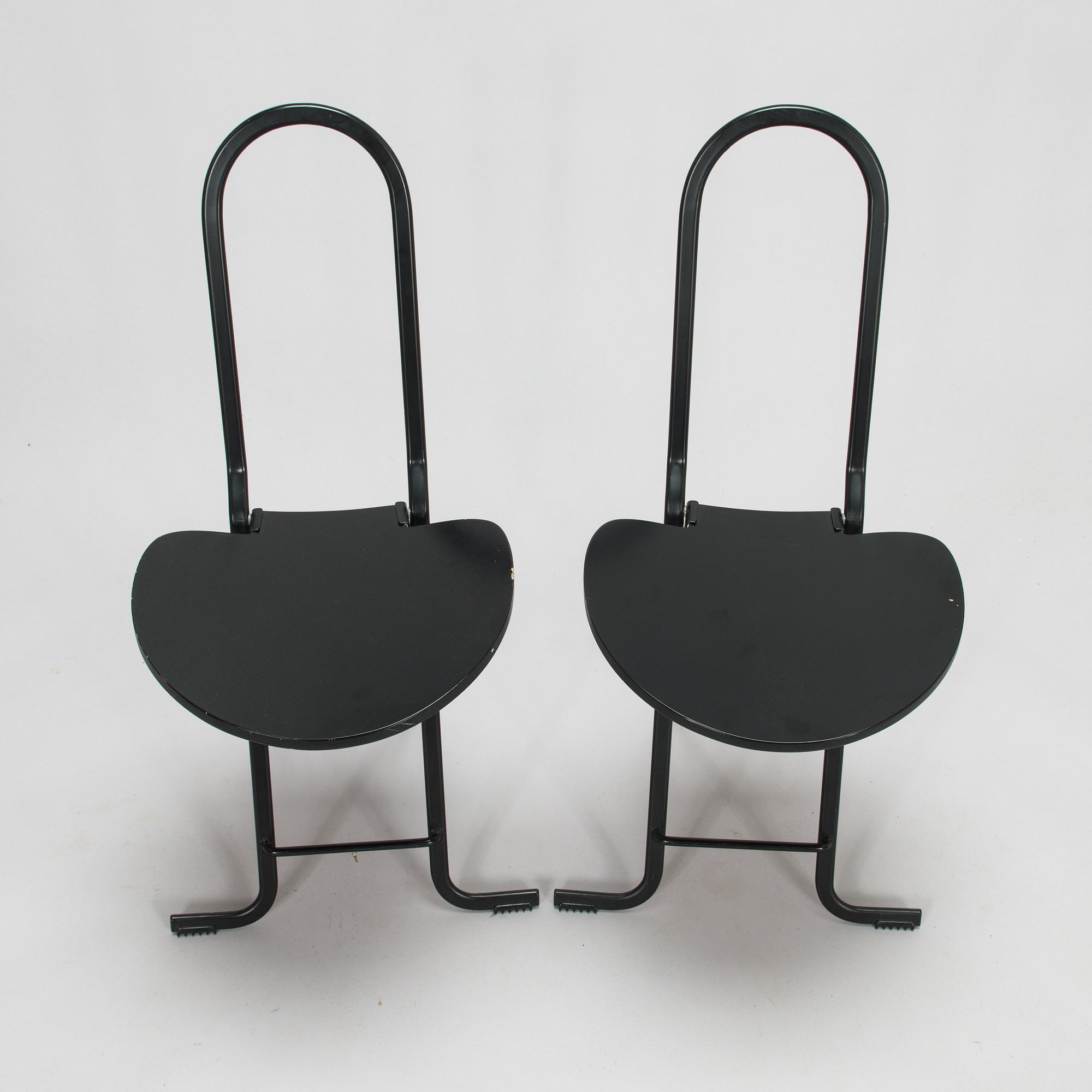 Gastone Rinaldi, A set of four 1980s "Dafne" stools for Thema, Italy.