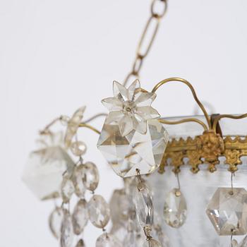 A one-light lanter, 20th century incorporating older elements.