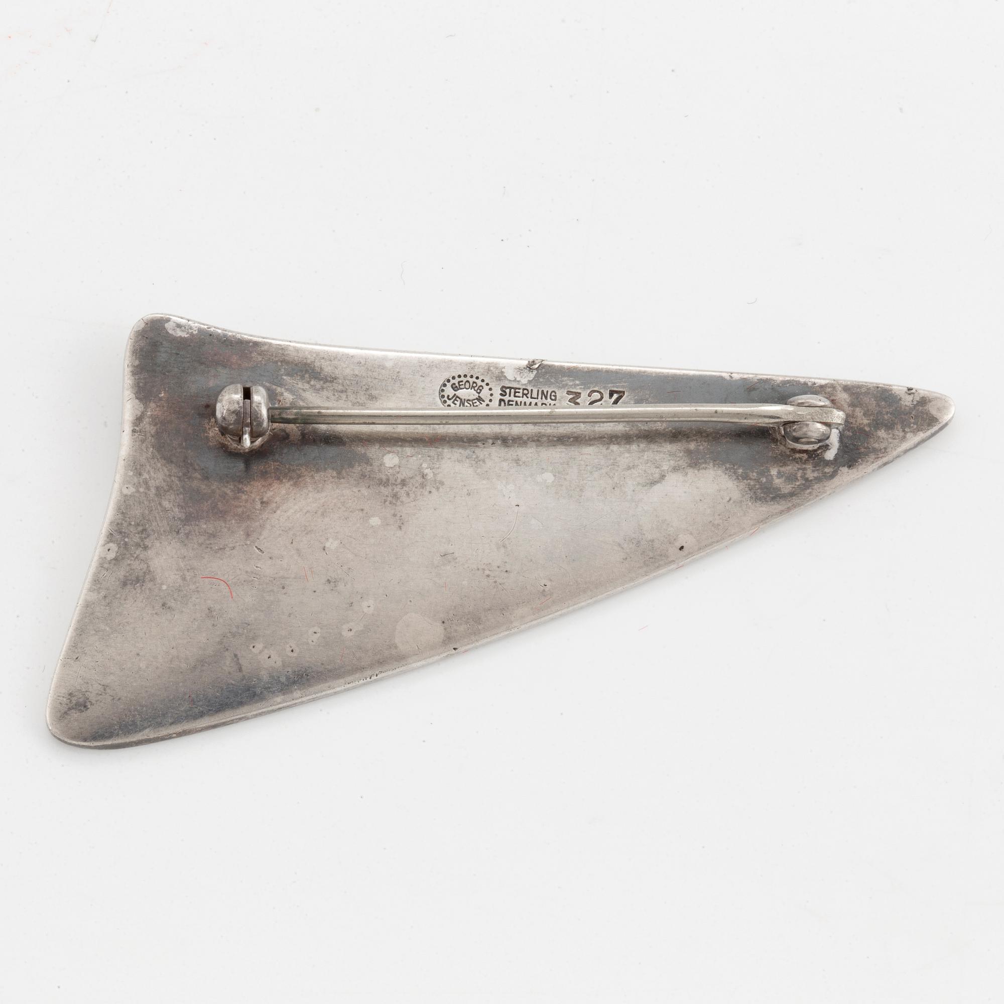 GEORG JENSEN, Henning Koppel, brosch, silver.