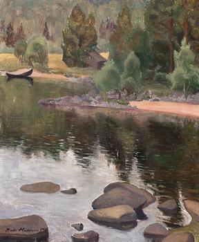 535. Kalle Halonen, REFLECTIONS IN SHALLOW WATER.
