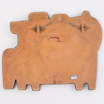 LISA LARSSON, relief, stengods, Gustavsberg.