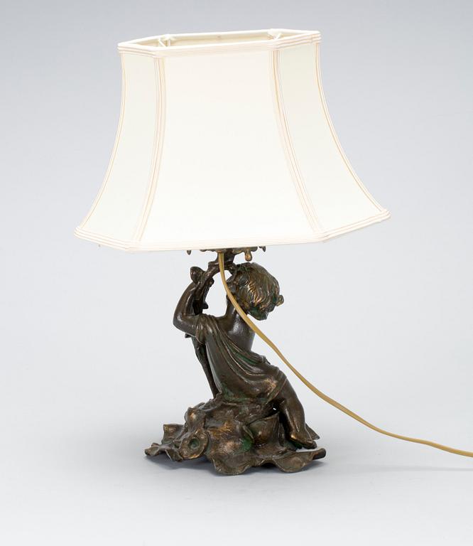 BORDSLAMPA, 1900-talets mitt.