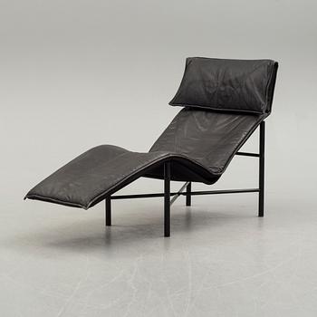 A 1980/90's leather "Skye" lounge chair by tord Björklund for IKEA.