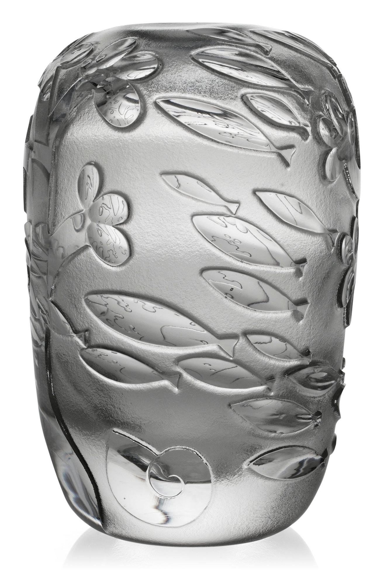 A Sven Erik Skawonius glass vase by Kosta 1935.