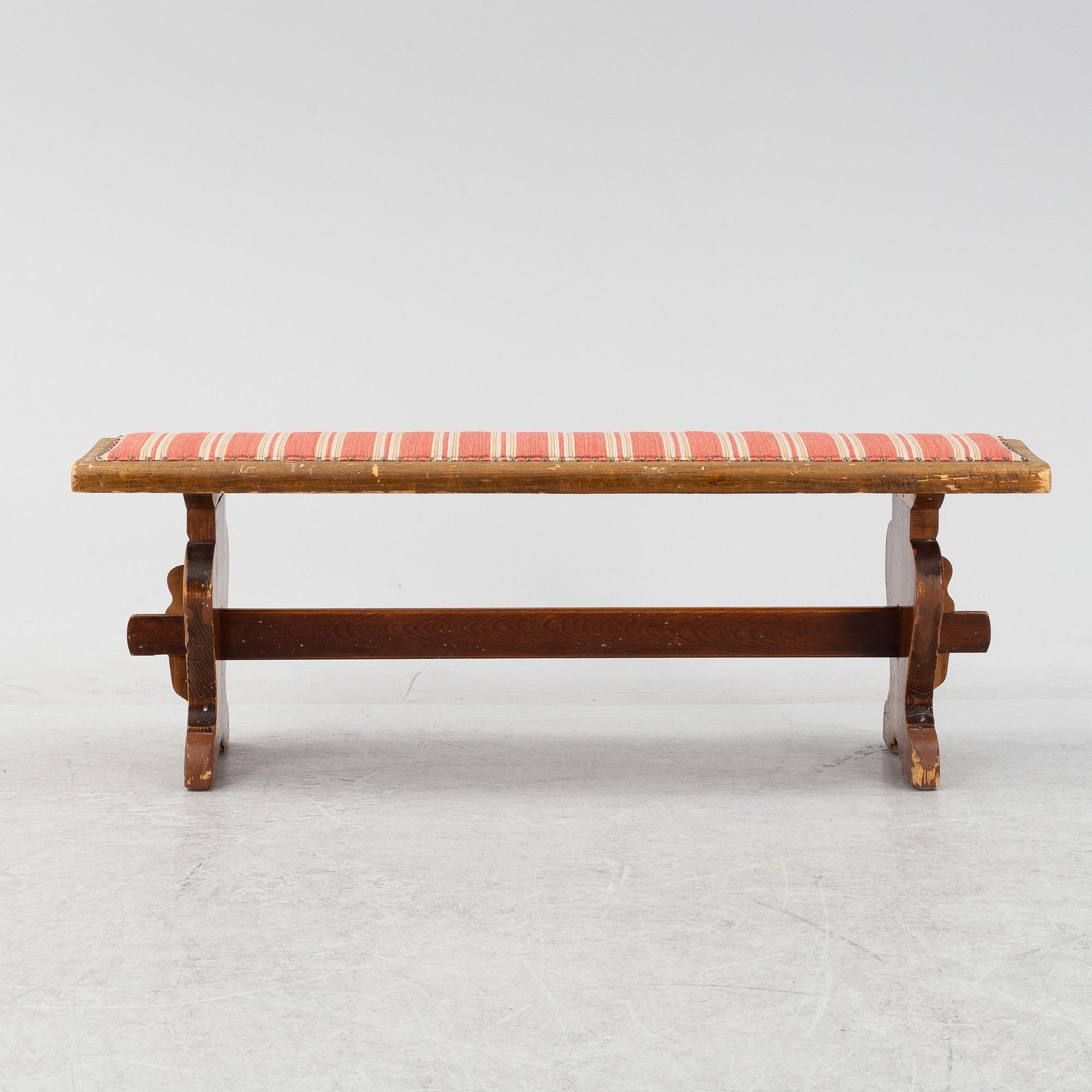 Bänk, 1900-talets början.