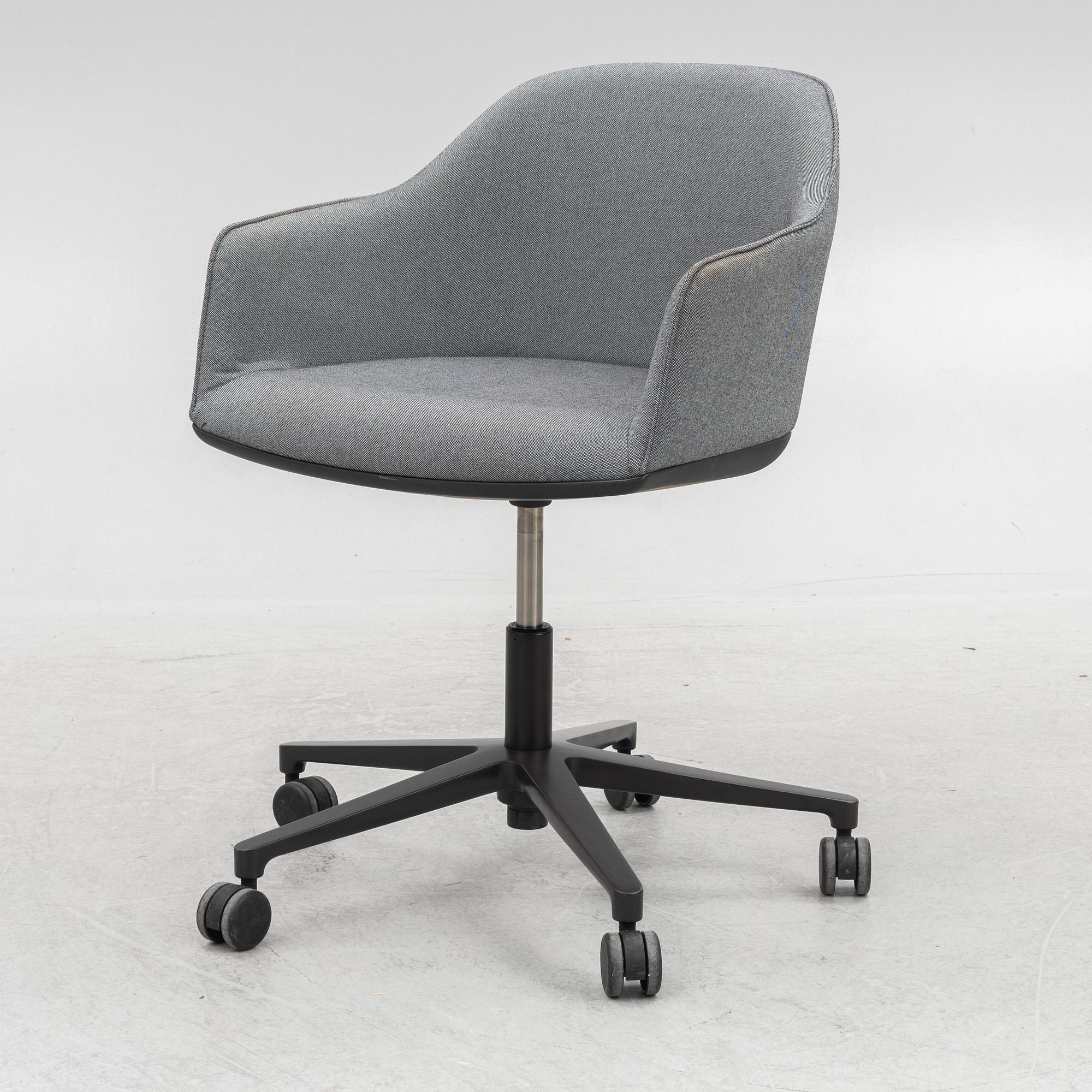 Ronan & Erwan Bouroullec, skrivbordsstol, "Softshell Chair", Vitra, 2015.