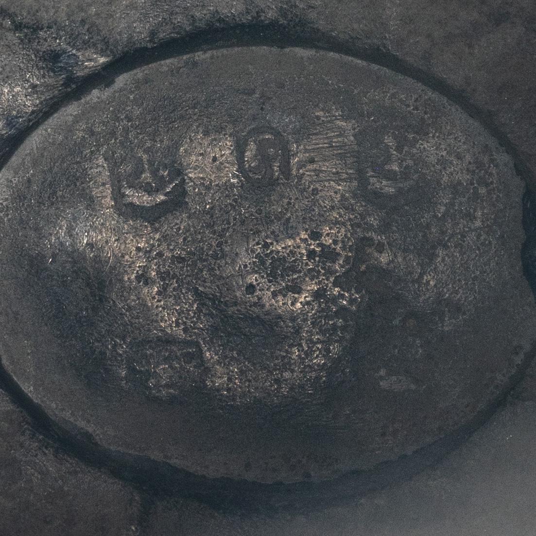 Kaffekanna, tenn, Christopher Ringeltaube, Västervik 1776, Rokoko.