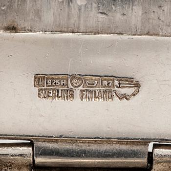 Björn Weckström, armband, "Månbro", sterlingsilver. Lapponia 1970.