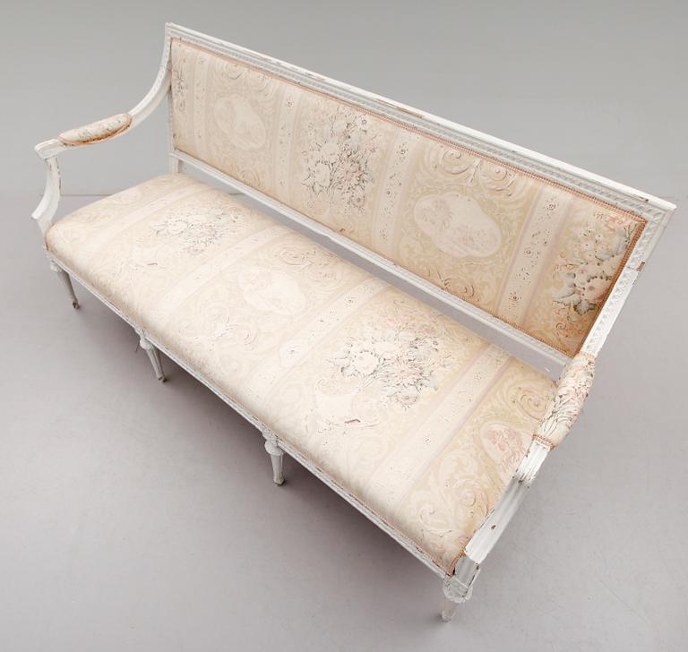 SOFFA, gustaviansk, 1700-talets andra hälft.