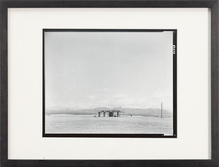 Gerry Johansson, "Car Care Center, USA", 1983.