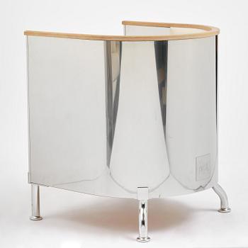 Mats Theselius, an "Inox" armchair, ed. 81/199, Källemo, Värnamo, post 2015.