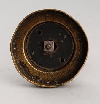 SKULPTUR, brons, sannolikt Ryssland, omkring år 1800.