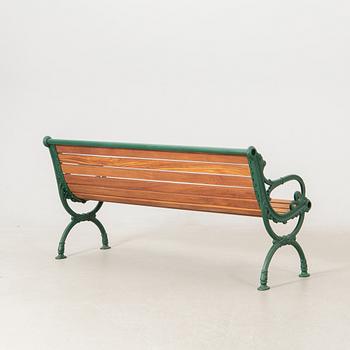 Trädgårdssoffa Klafreströms bruk 1900-talets andra hälft.