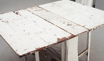 SLAGBORD, allmoge 1800-tal.