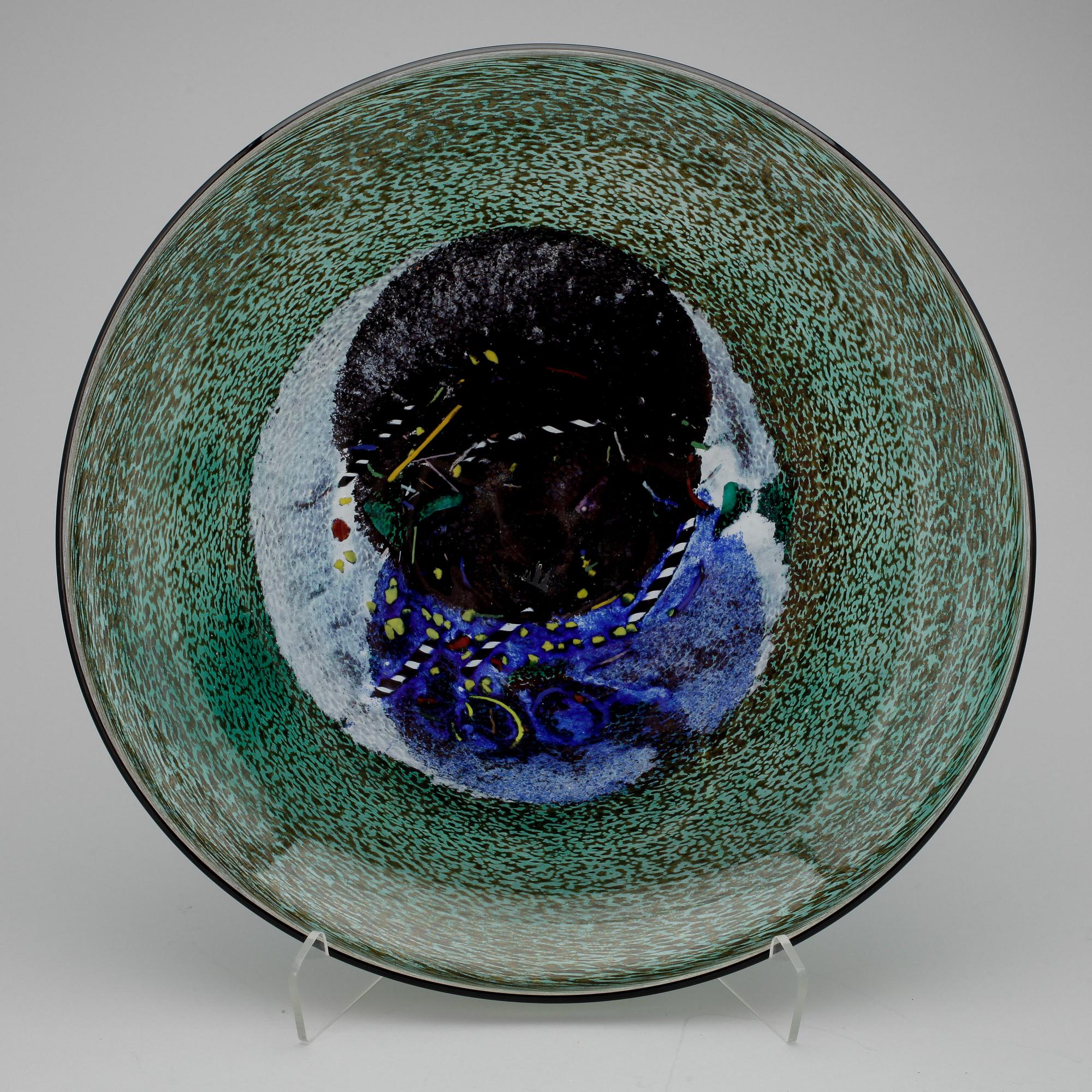 FAT, glas, Bertil Valien, Kosta Boda, signerad.