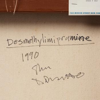 Steve di Benedetto, akryl på duk, signerad och daterad 1990 a tergo.