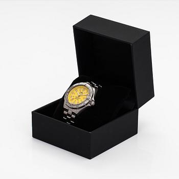 Breitling, Superocean, 1524m, armbandsur, 41 mm.