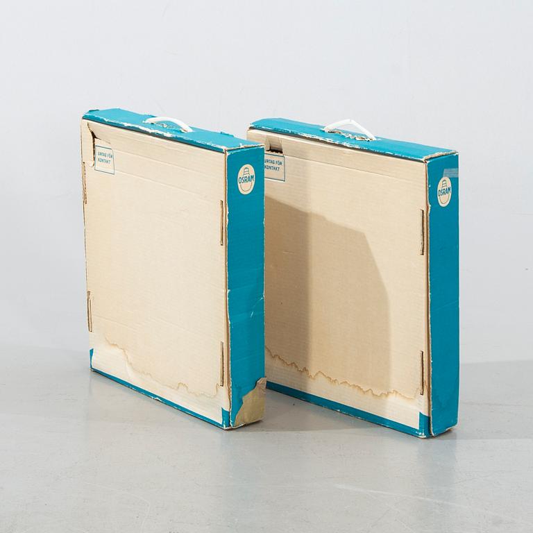 A pair of electric "Fantasi 97" candelabrums from Osram, 1970's.