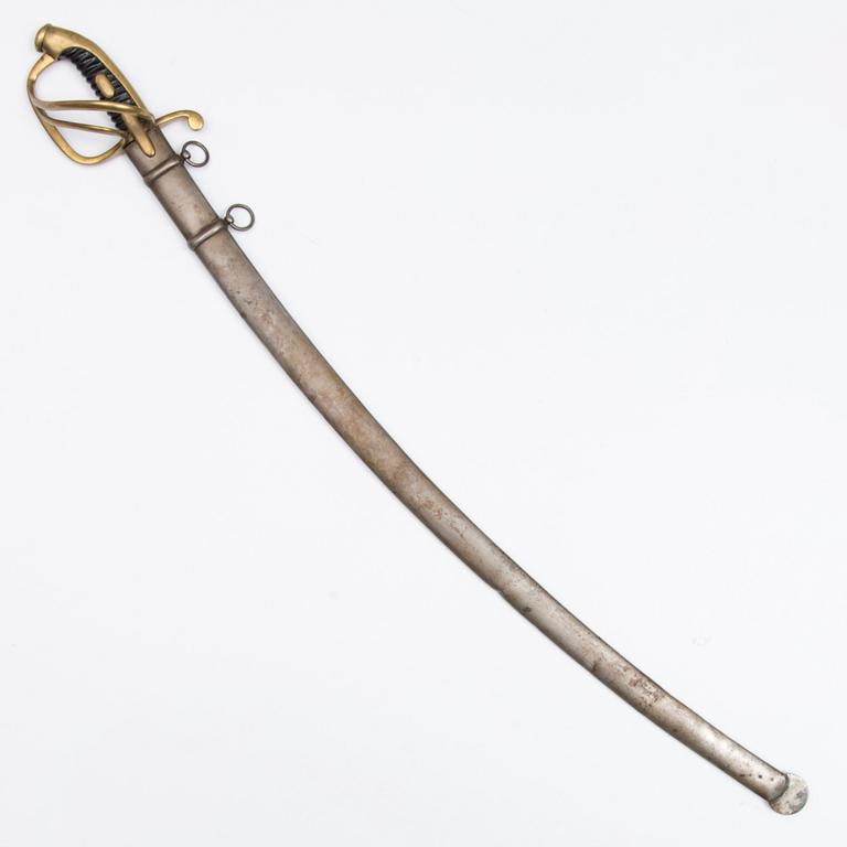 An early 19th Century Light Cavalry Sabre, French model.