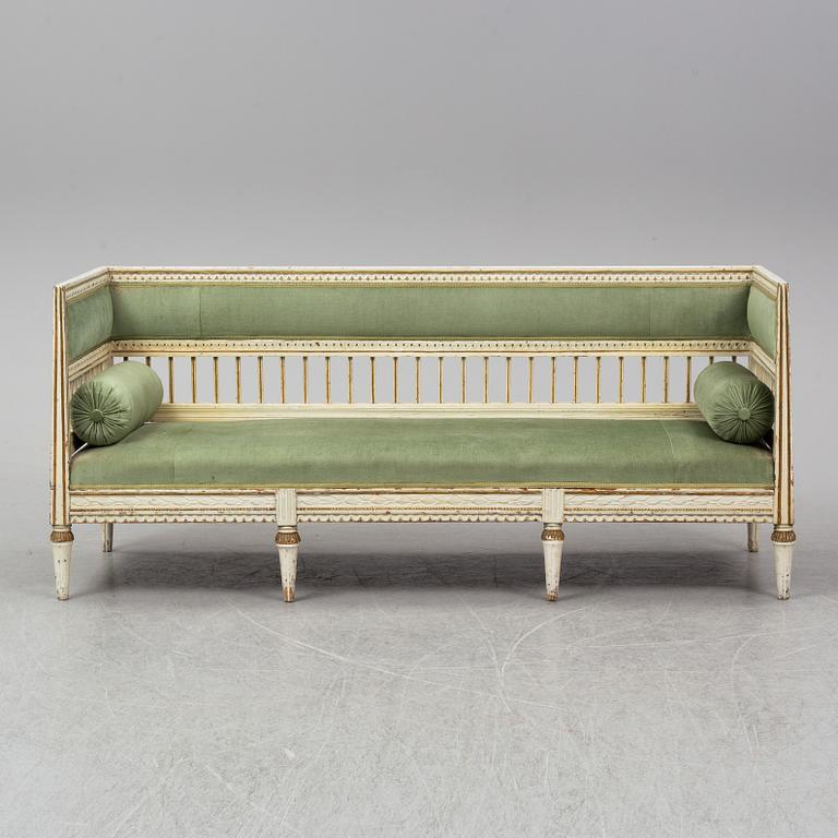 SOFFA, sengustaviansk, 1800-talets början.